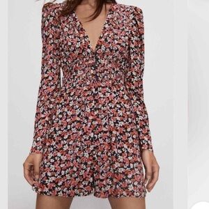 Zara Floral Mini Dress